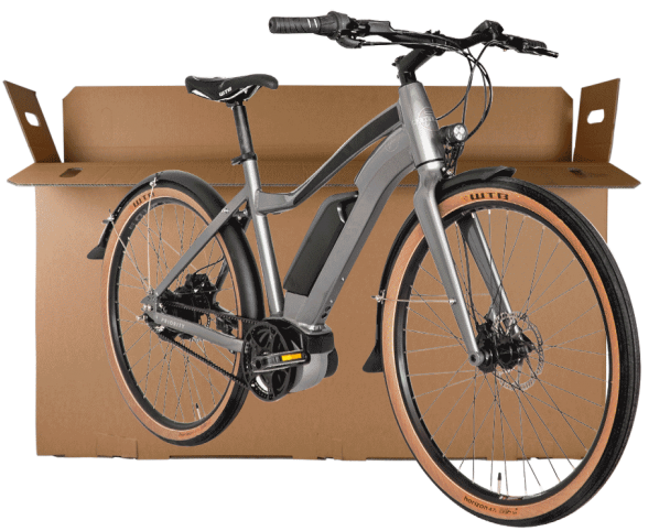 bike in front of bike box